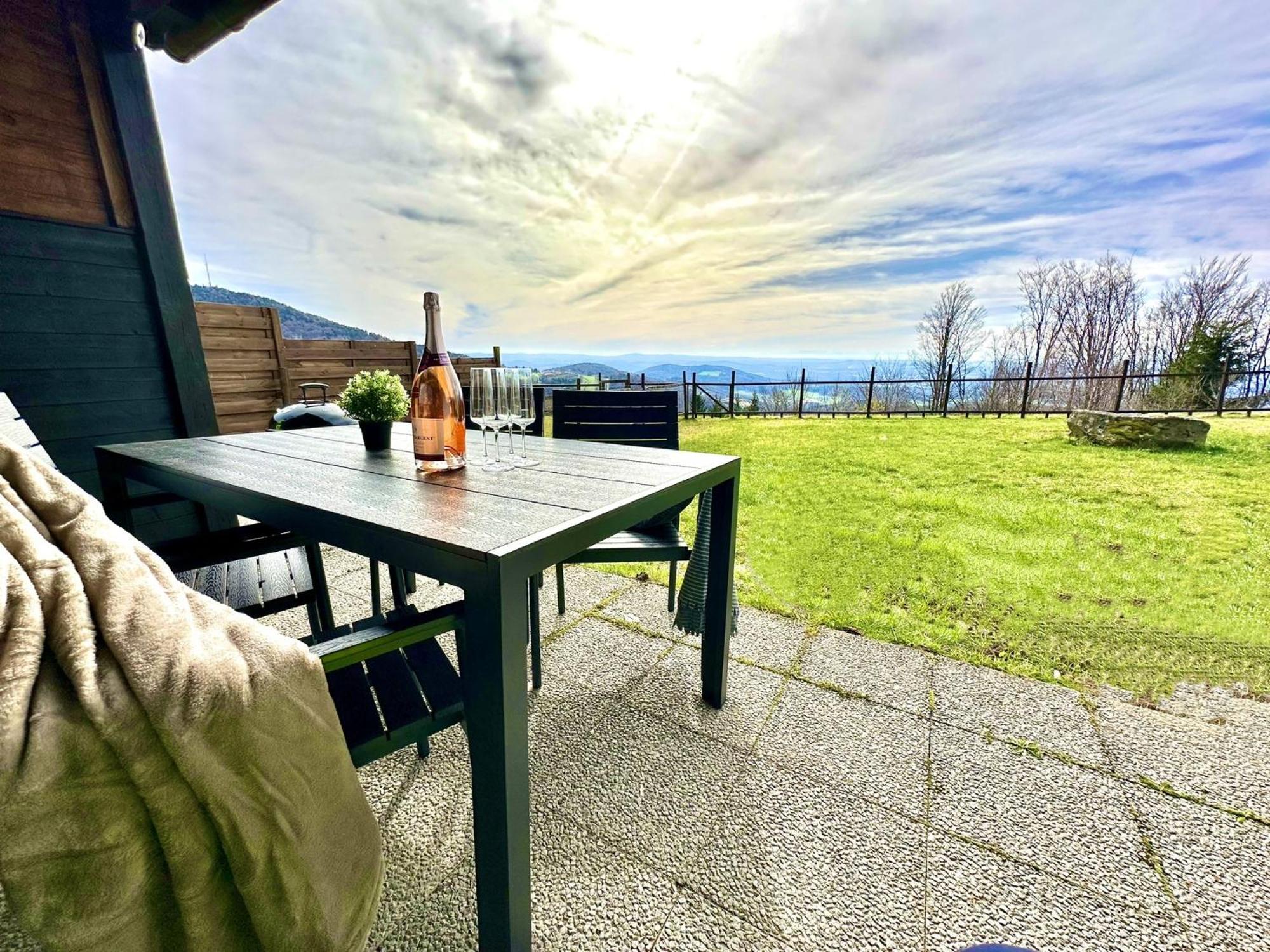 Gemuetliches Alpenblick Berg-Bungalow + Grosser Garten + Netflix! Schöfweg Dış mekan fotoğraf