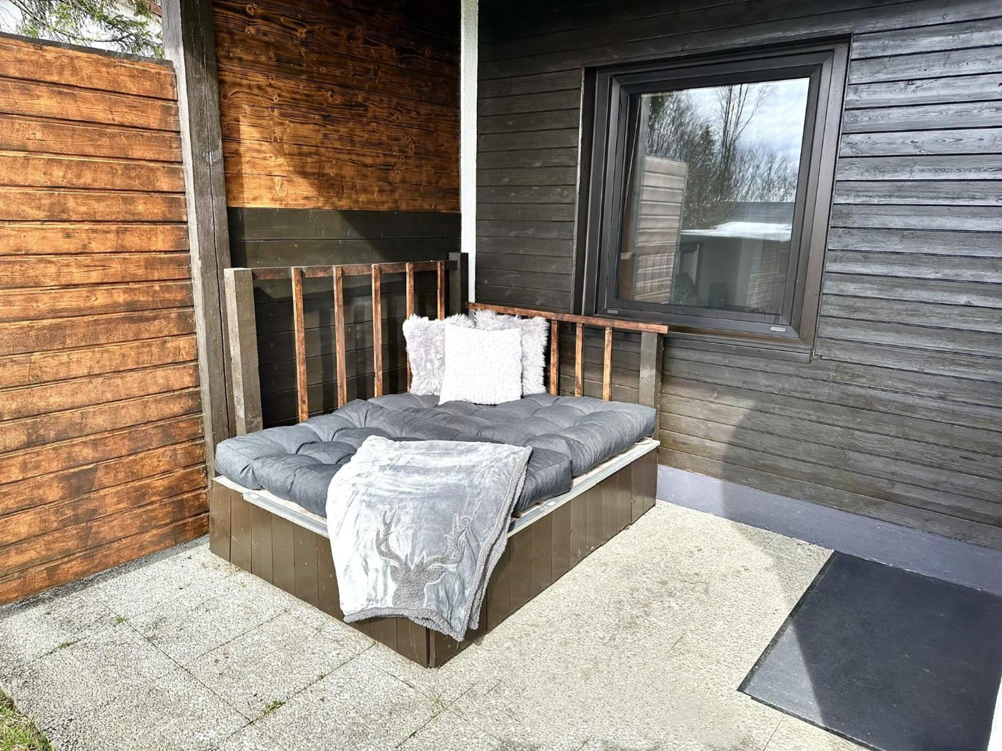 Gemuetliches Alpenblick Berg-Bungalow + Grosser Garten + Netflix! Schöfweg Dış mekan fotoğraf